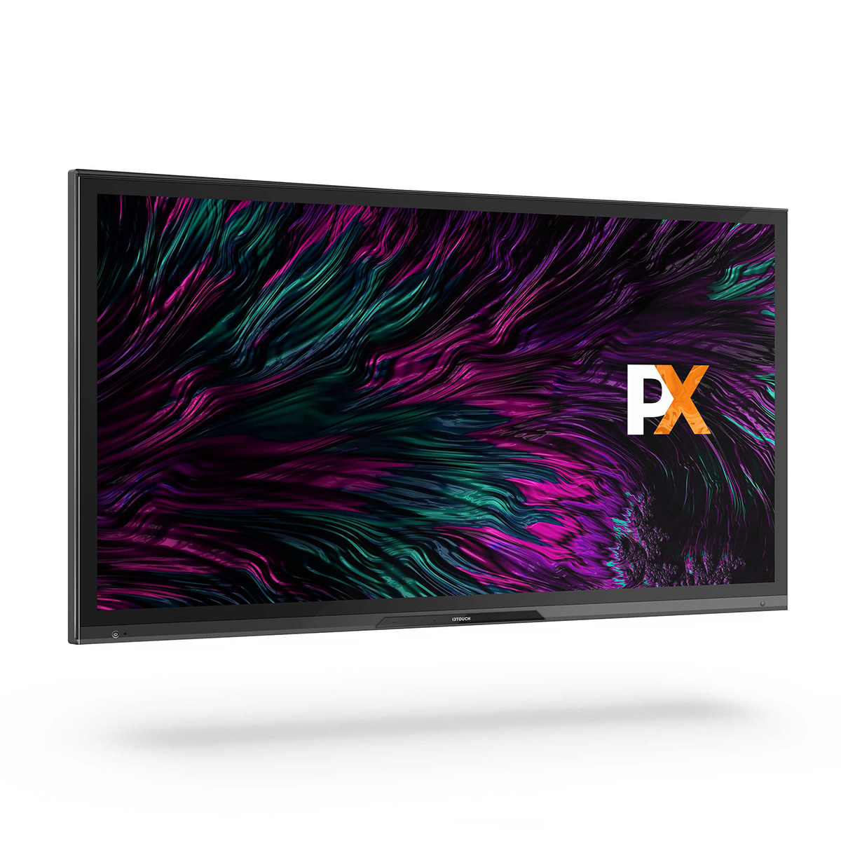 i3TOUCH PX75 interaktiver Touchscreen in 75 Zoll mit 4K-Auflösung und kapazitivem Display
